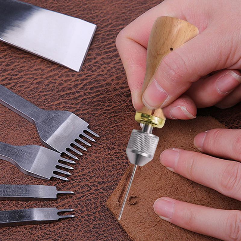 Leatherwork Repairs - Leather Working Tool Kit Upholstery Repair