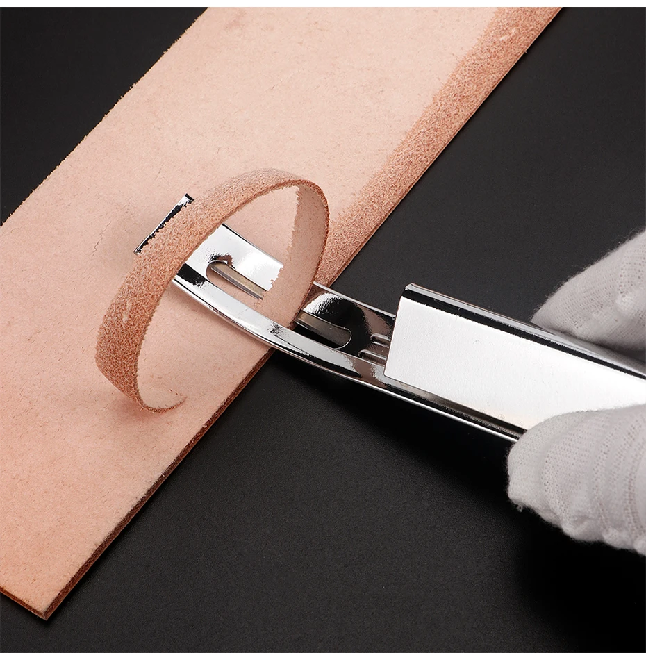 Leatherwork Kit - 1Set Metal Leather Safety Beveler DIY