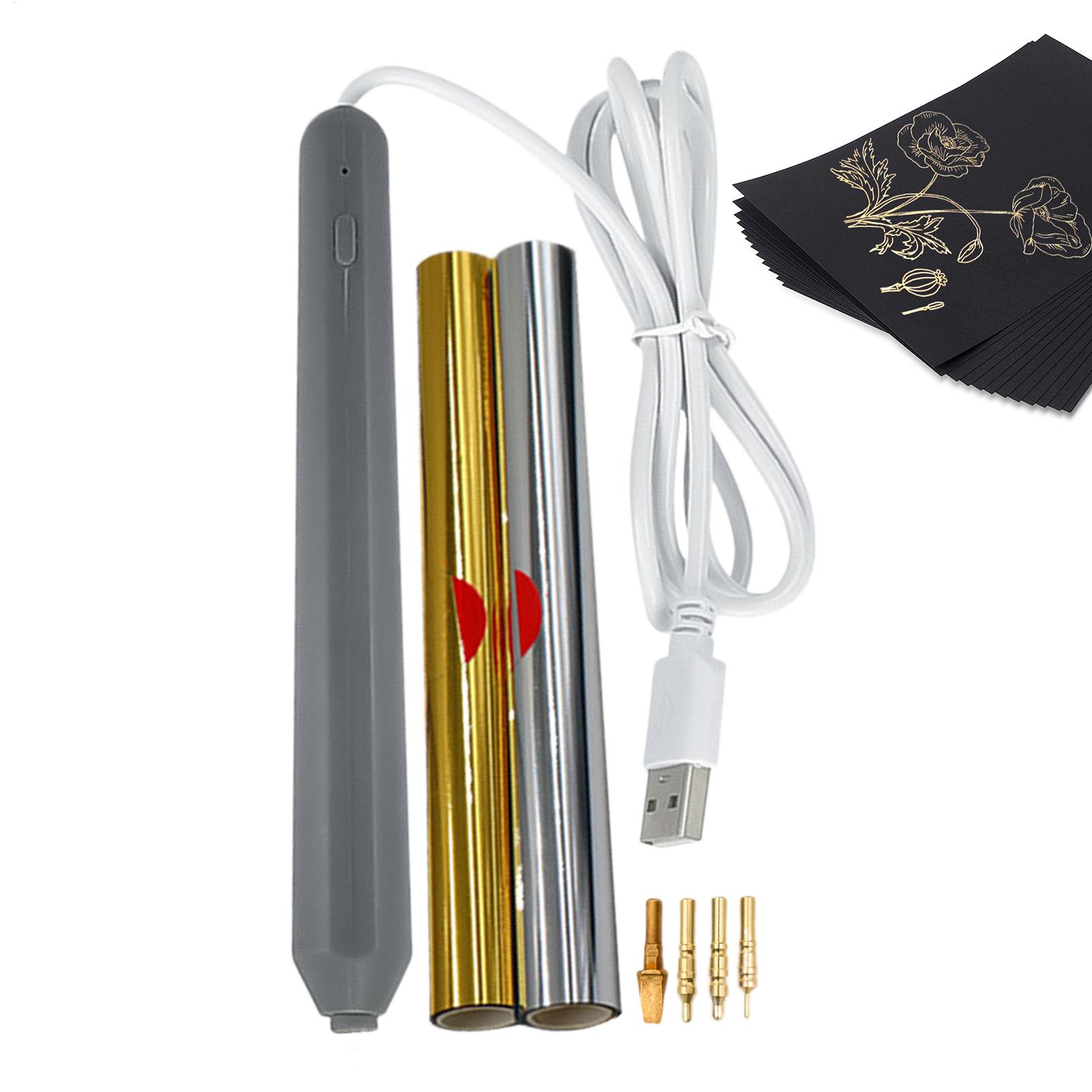 Leatherwork Kit - Hot Foil Pen Stamping Tool with