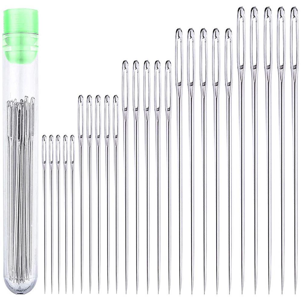 Leatherwork Kit - 25 Pcs Large Eye Stitching Needles