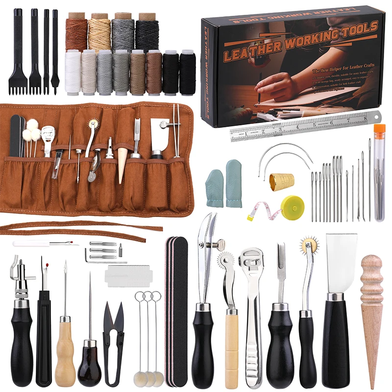 Leatherwork Repairs - KRABALL Professional Leather Craft Tool Kit