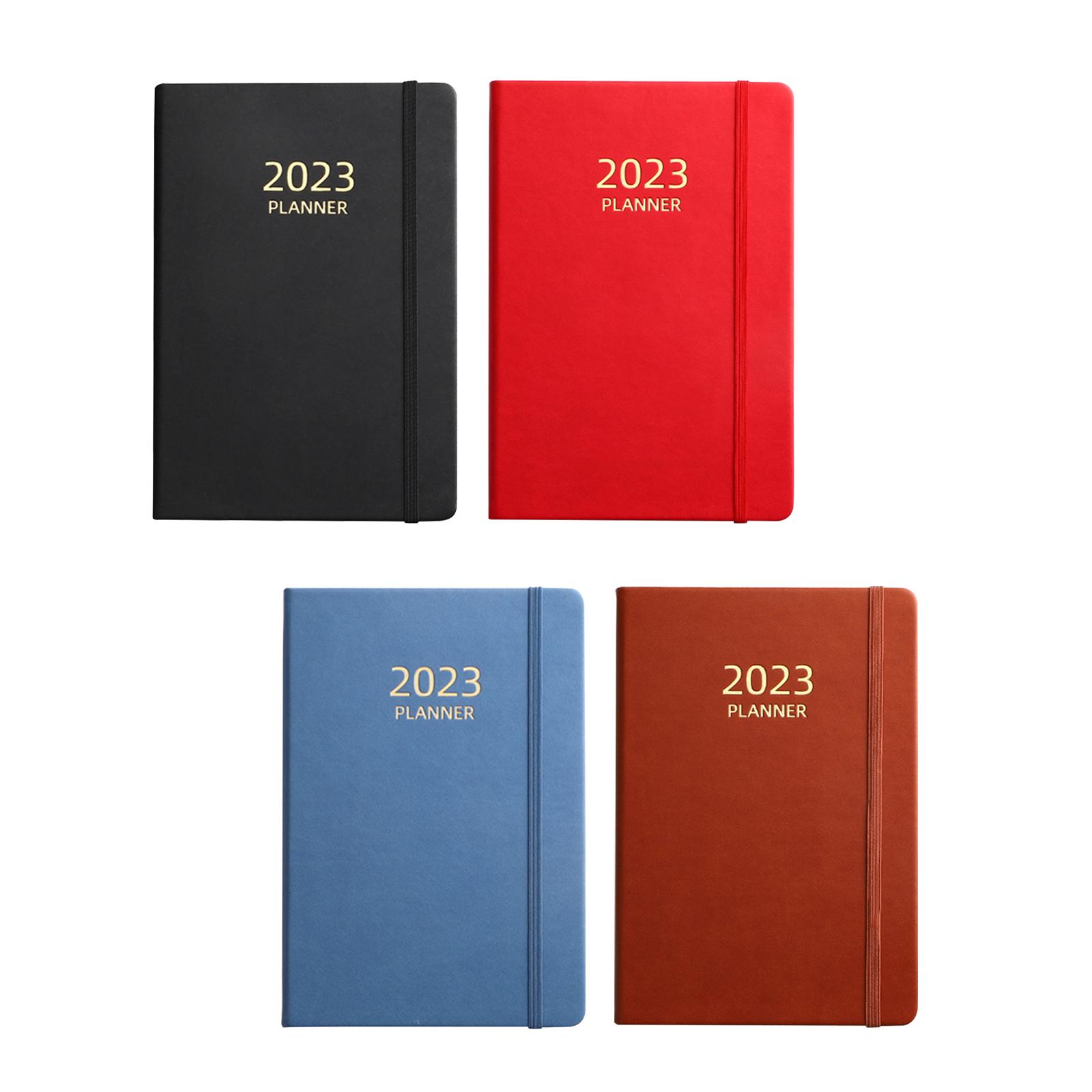 A5 Diary Notebook, 2023 Monthl - Leather Work Diary Covers recension och pris