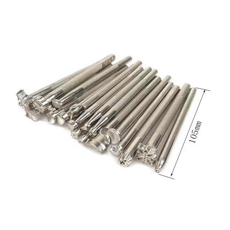 20Pcs Leather Stamping Tools L - Leatherwork Kit recension och pris