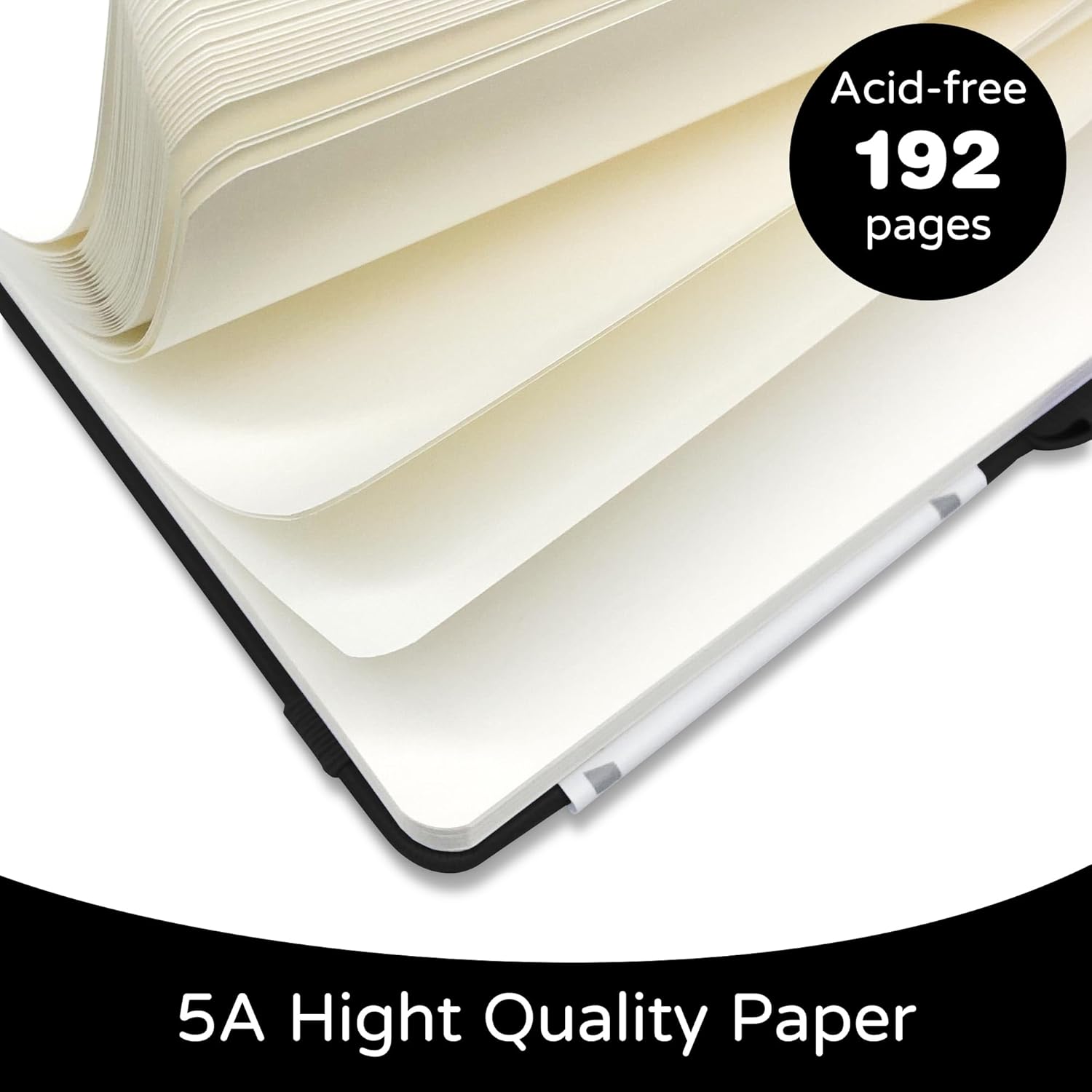 Blank Journal Notebook A5 192  - Leatherwork Images recension och pris