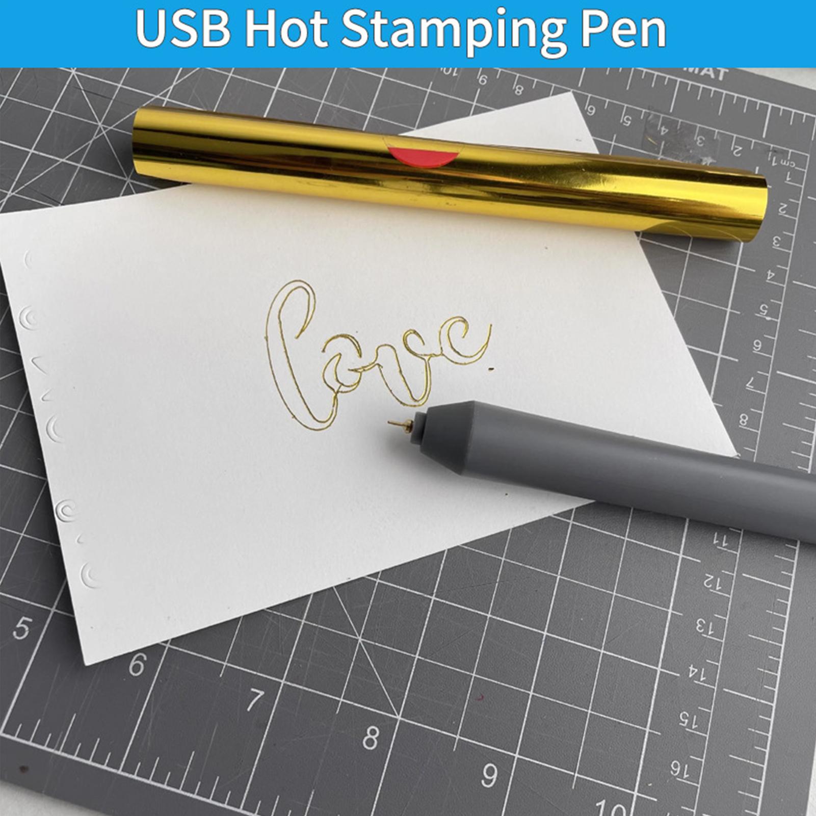 Hot Foil Pen Stamping Tool wit - Leatherwork Kit recension och pris