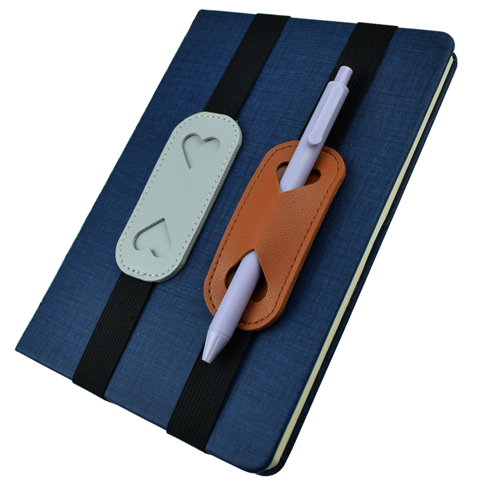 Elastic PU Leather Pen Holder  - Leatherwork Books recension och pris