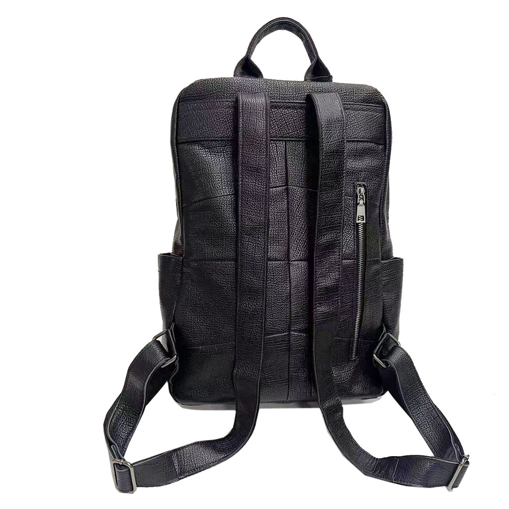 Large Man Genuine Leather Trav - Leather Work Rucksack Mens recension och pris