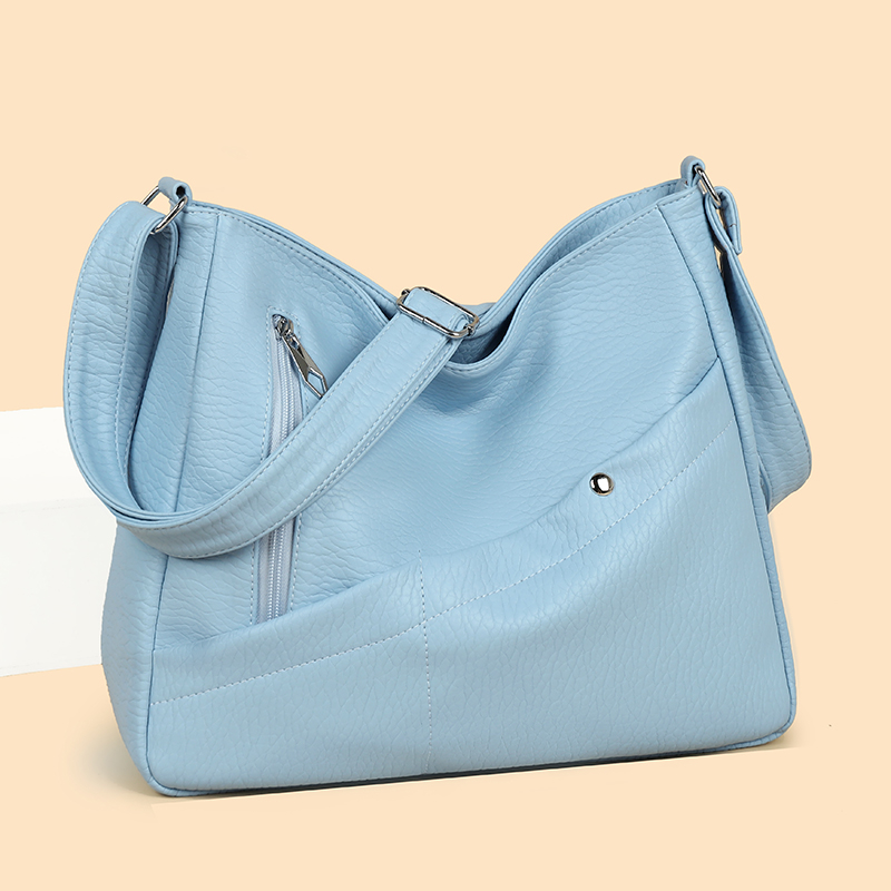 Women's PU Leather Crossbody B - Leather Work Handbags For Women recension och pris