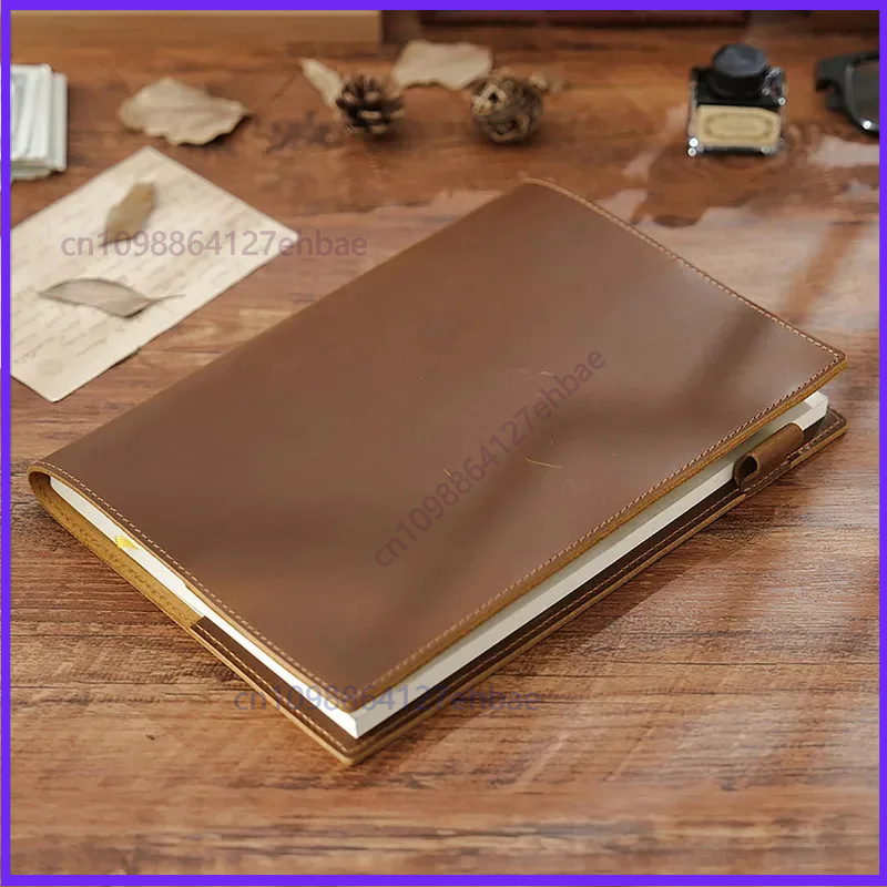 Vintage Leather B5 Journal Not - Leather Work Diary Covers recension och pris