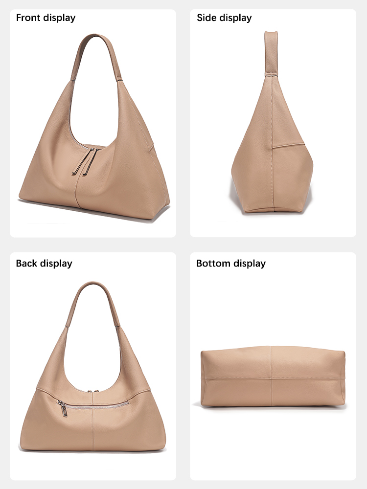 Zency Large Capacity Tote Bag  - Leather Work Handbags For Women recension och pris