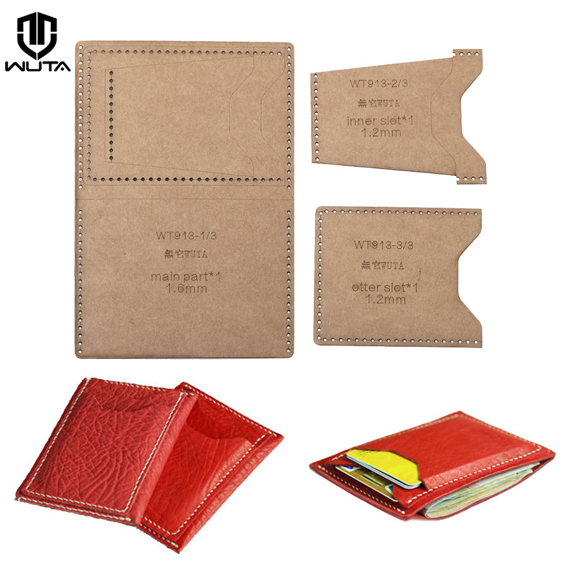 WUTA 913 Mini Card Case Kraft  - Leatherwork Kit recension och pris