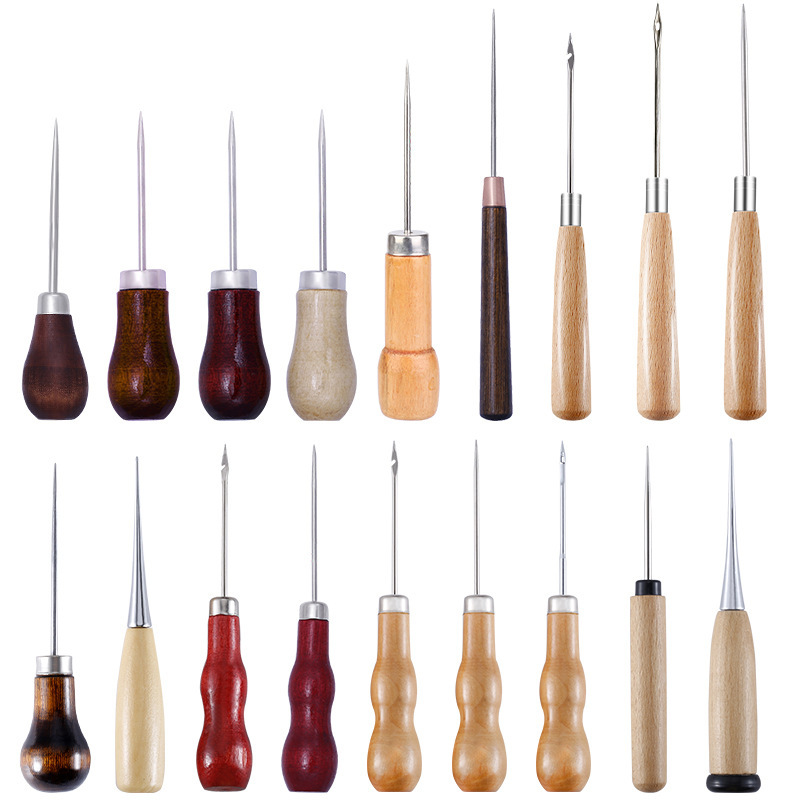 Leather Awl Wood Handle Awls S - Leatherwork Repairs recension och pris