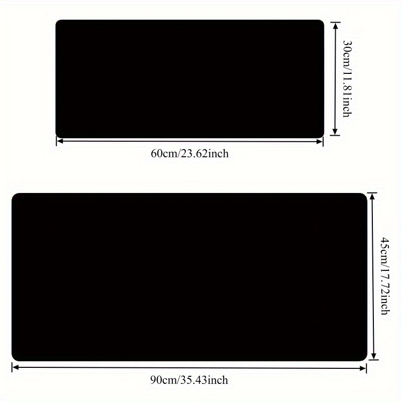1pc Solid Color Mouse Pad, Non - Leatherwork Essentials recension och pris