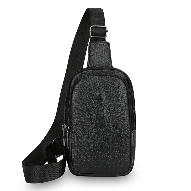 Versatile PU Leather Chest Bag - Leatherwork Essentials recension och pris