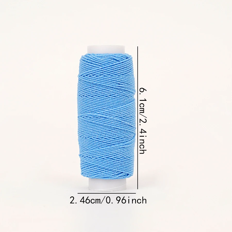 18-Color 0.6mm Ultra-Fine Elas - Waxed Thread Linen recension och pris