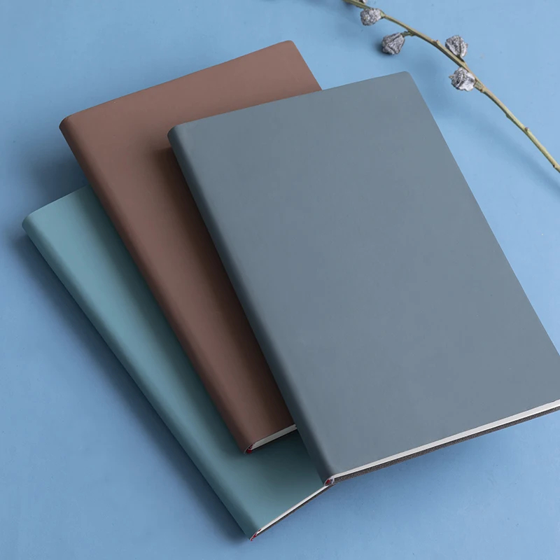 A5 Soft Leather Notebook with  - Leatherwork Books recension och pris