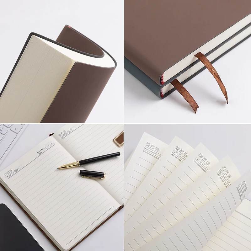 A5 Soft Leather Notebook with  - Leatherwork Books recension och pris