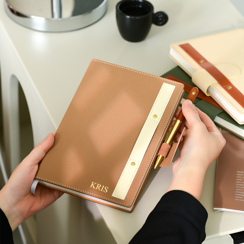 Engraving PU Cover A5 Notebook - Leatherwork Books recension och pris