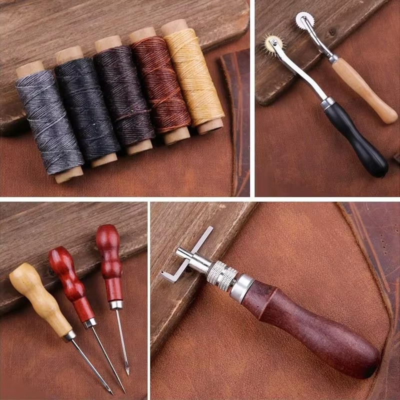 Leather Craft Tool Kit Leather - Leatherwork Repairs recension och pris
