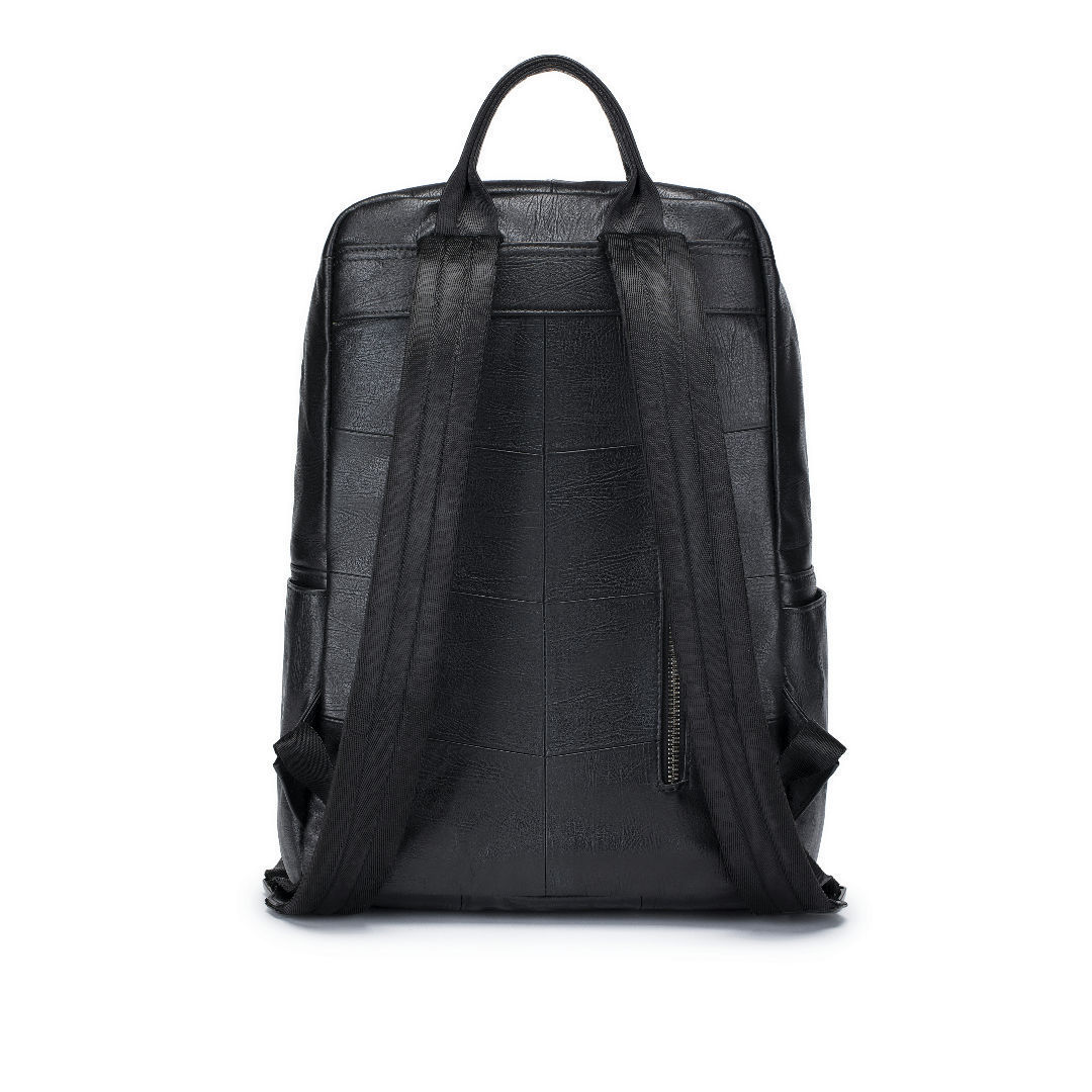 Black Man Genuine Leather Back - Leather Work Rucksack Mens recension och pris