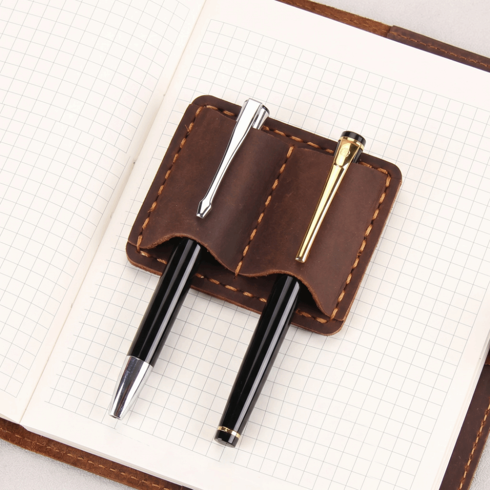Double Vintage Leather Pen Loo - Leatherwork Books recension och pris