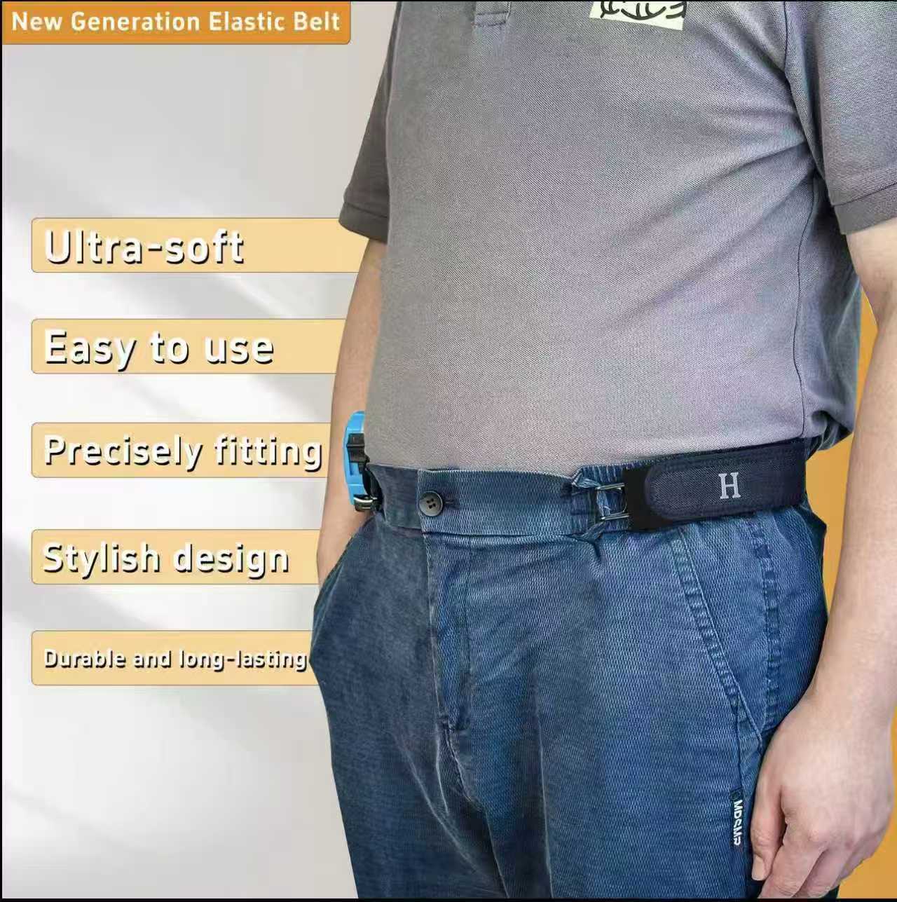Buckleless Elastic Metal Hook  - Leatherwork Essentials recension och pris