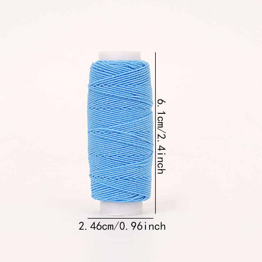 18-Color 0.6mm Ultra-Fine Elas - Waxed Thread Linen recension och pris