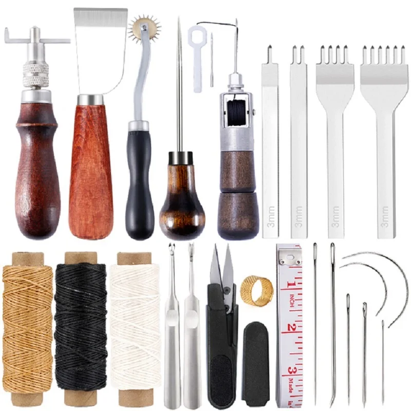 KRABALL Leather Craft Tool Kit - Leatherwork Repairs recension och pris