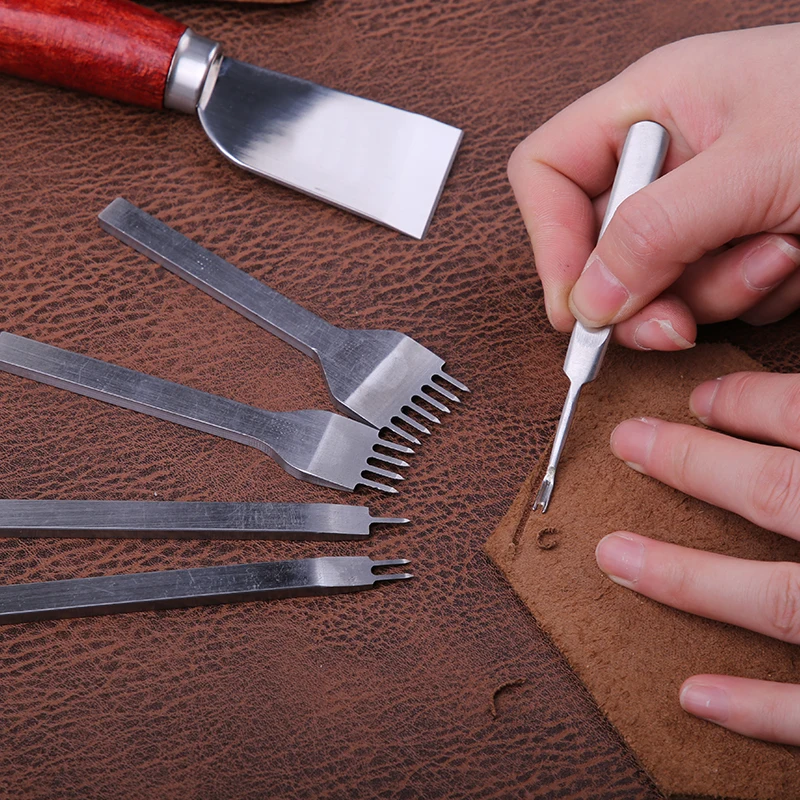 KRABALL Leather Craft Tool Kit - Leatherwork Repairs recension och pris