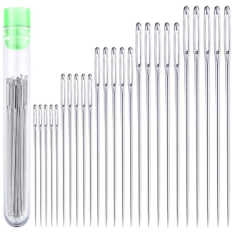 25 Pcs Large Eye Stitching Nee - Leatherwork Kit recension och pris