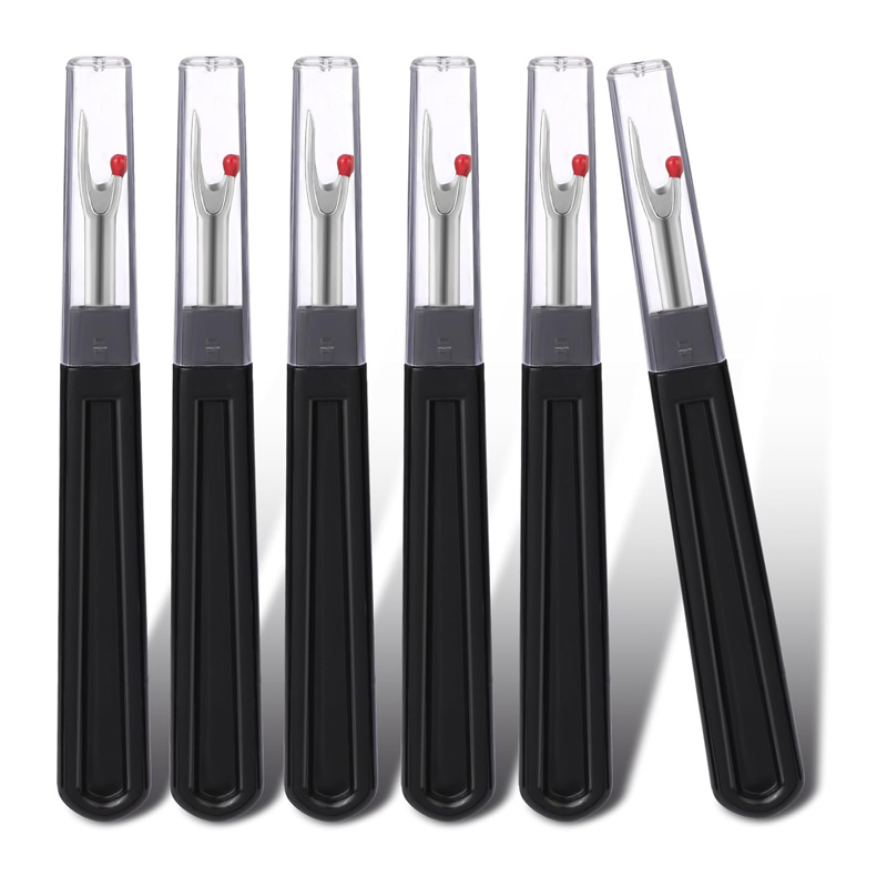 6Pcs Seam Ripper Set Black Sti - Waxed Thread Linen recension och pris