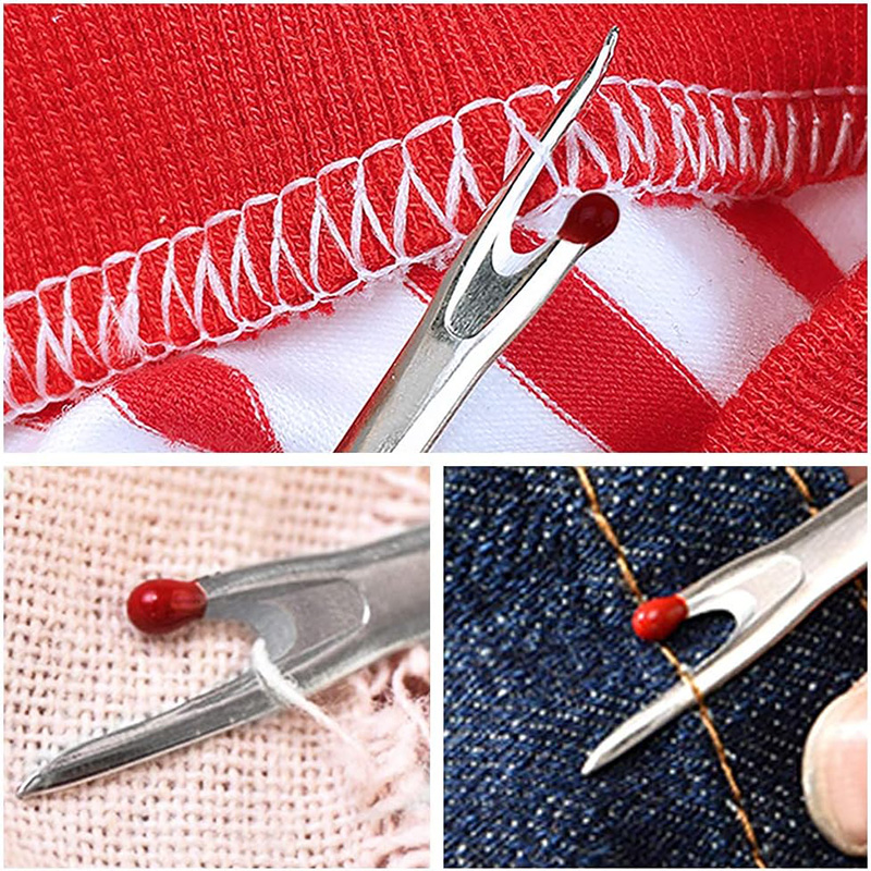 6Pcs Seam Ripper Set Black Sti - Waxed Thread Linen recension och pris