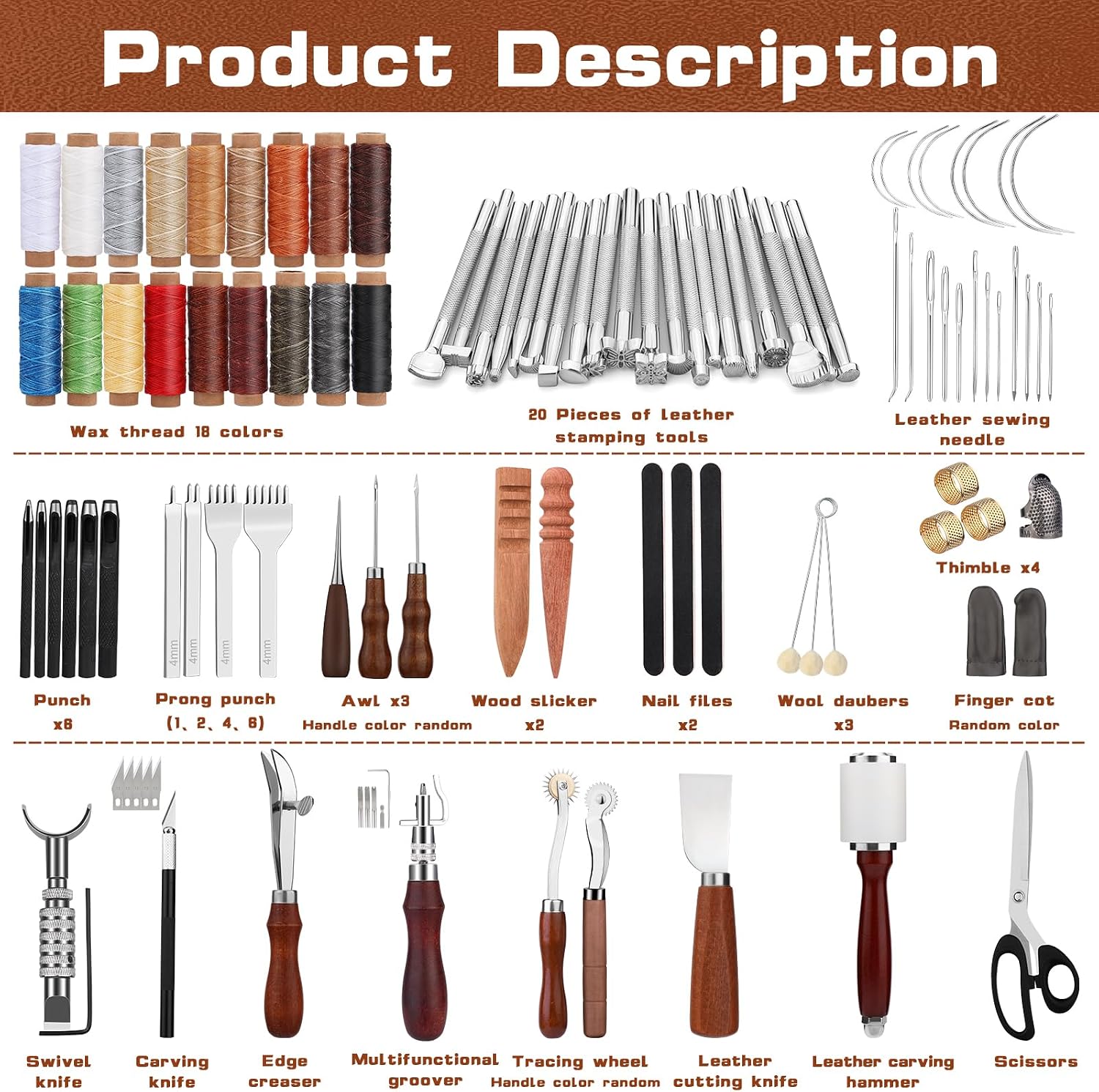 Leather Working Tool Leatherwo - Leatherwork Essentials recension och pris