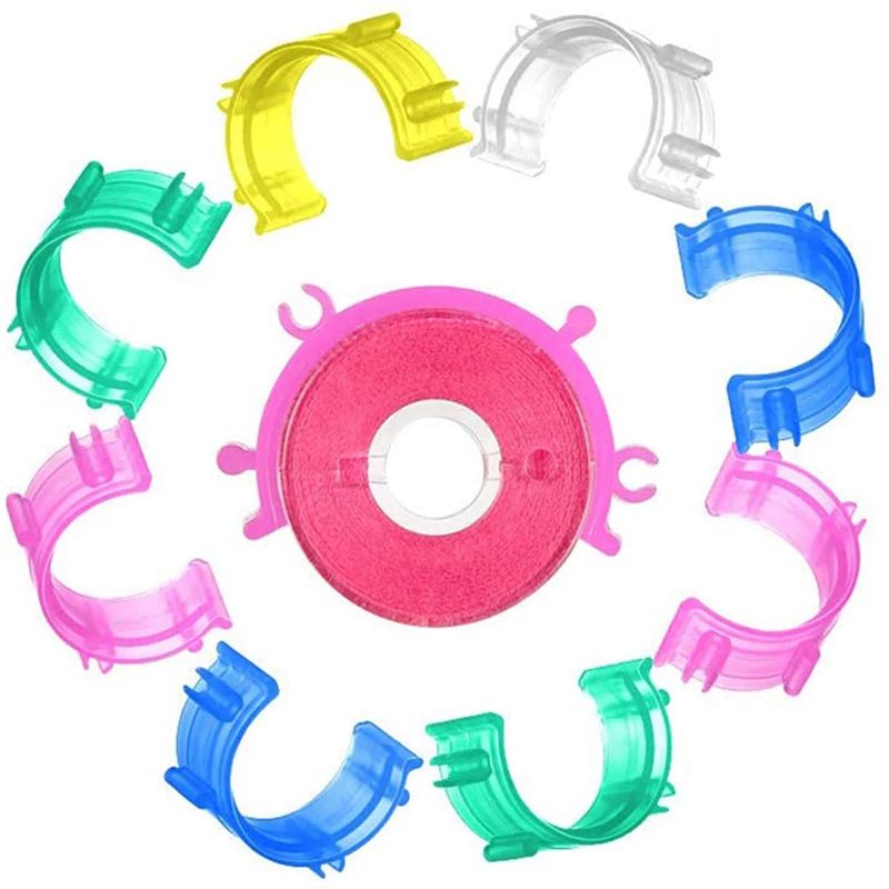 50pcs Spool Clip Bobbin Clip W - Waxed Thread Linen recension och pris