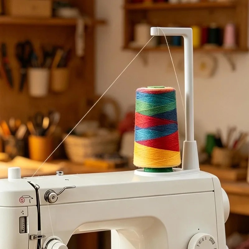 Sewing Machine Thread Stand Un - Waxed Thread Linen recension och pris